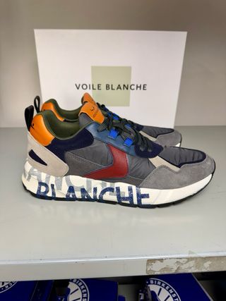 Voile Blanche Sneakers Uomo Nuove