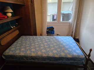 2 Estructura Cama Madera 105cm