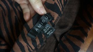 Faldas tubo estampado cebra y rombos