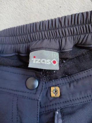 Pantalón Trekking IZAS Talla S Negro/Verde