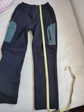 Pantalón Trekking IZAS Talla S Negro/Verde