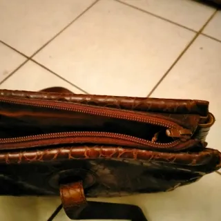 Borsa Furla vintage pelle marrone