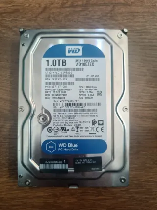Disco Duro WD 1TB SATA 64MB Cache