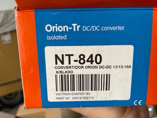 Convertidor DC/DC Orion-Tr Victron Energy