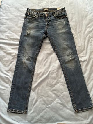 Pantalón vaquero Jack & Jones azul