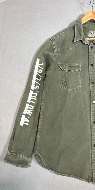 Sobrecamisa Zara Militar Talla L