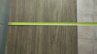 Mesa de cocina madera y metal