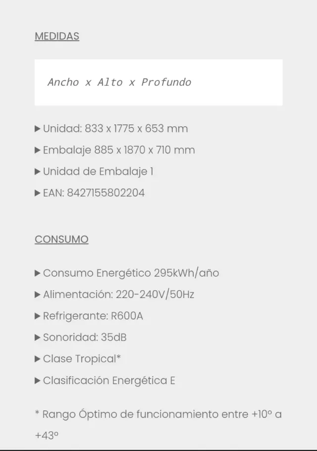 FRIGORÍFICO 4 PUERTAS NUEVO