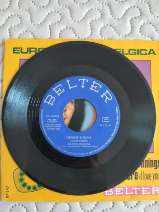 Vinilo Louis Neeffs Eurovision '69 Belgica