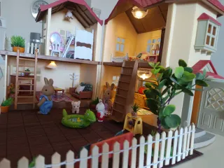 Giardino con orto per case Sylvanian