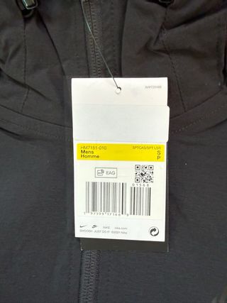 Chaqueta Nike Tech Negra