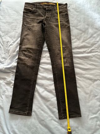 Pantalón vaquero Jack & Jones marrón desgastado
