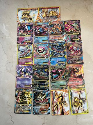 Cartas Pokémon EX y Mega EX