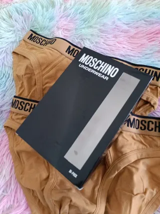 Moschino Calzoncillos Slip Algodón S/M