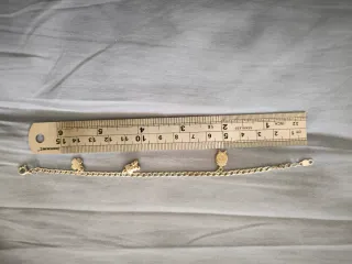 Pulsera de plata con charm de trébol