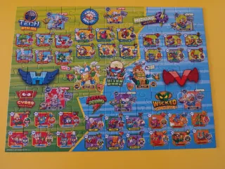 Puzzle Ravensburger SuperThings XXL 100 piezas