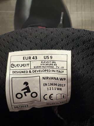 Zapatillas Deportivas moto Eleveit Nirvana E-Dry