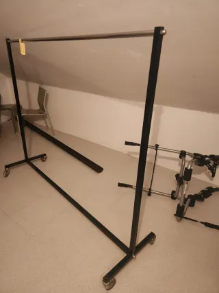 Burro perchero profesional metal