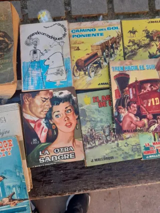 Libros antiguos de los años 60