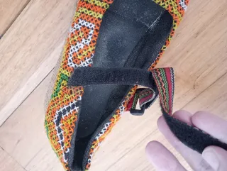 Zapatos étnicos hippies multicolor