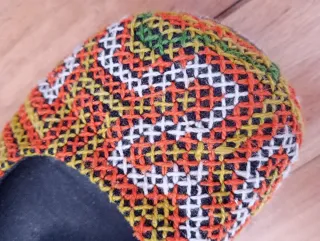 Zapatos étnicos hippies multicolor