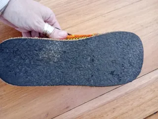 Zapatos étnicos hippies multicolor