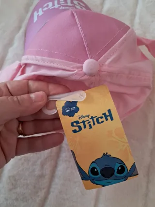 Boné Angel Stitch Disney 3/5 anos _ novo