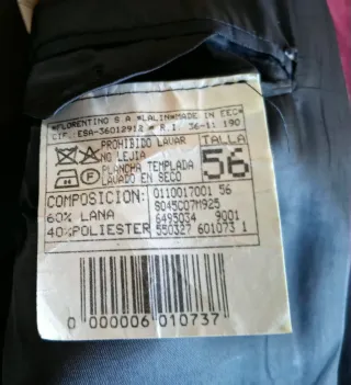 Chaqueta Florentino Negra