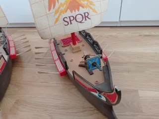 Flota 3 Galeras Romanas Playmobil