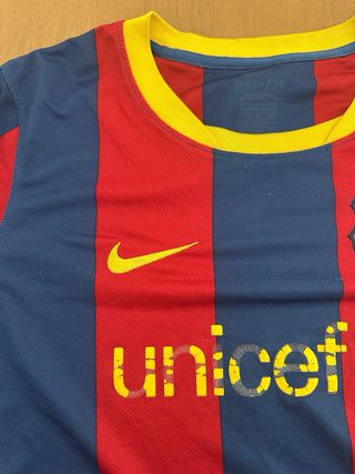 Camiseta FC Barcelona 2010/11 Talla XL Niño