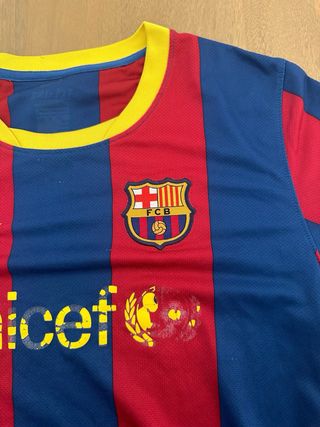 Camiseta FC Barcelona 2010/11 Talla XL Niño