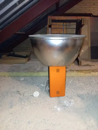 Lámpara diseño foco industrial