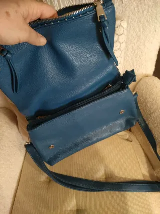 Bolso azul sin estrenar