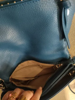 Bolso azul sin estrenar
