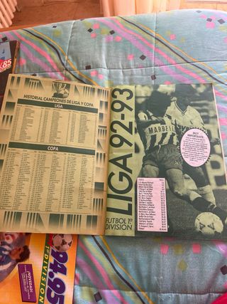Álbum Liga Fútbol 92/93 Cromos