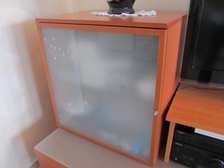 MOBILE SALA CON TAVOLO CALLIGARIS IN CILIEGIO