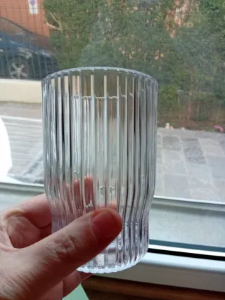 Brandani Bicchieri 4 Pezzi plisse