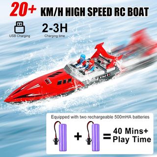 Barco RC Alta Velocidad Nuevo Sin Abrir