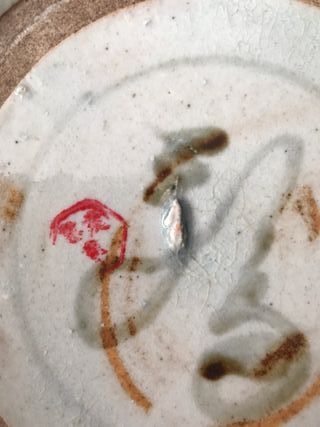 Plato antiguo porcelana China