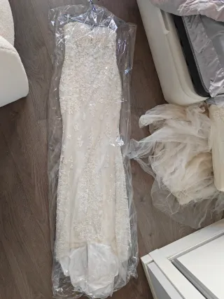 Vestido de Novia Encaje Corsé