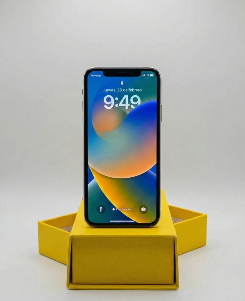 iPhone X 256GB Plata | BATERÍA NUEVA 100% | Listo