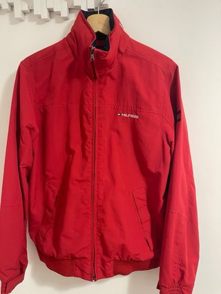 Chaqueta Bomber Tommy Hilfiger Roja