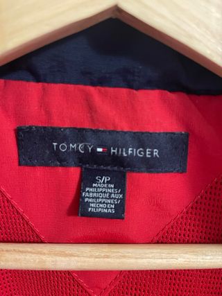 Chaqueta Bomber Tommy Hilfiger Roja