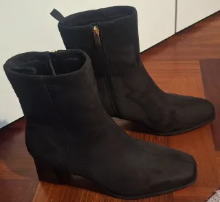 Botines negros tacón mujer talla 41