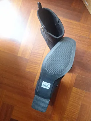 Botines negros tacón mujer talla 41