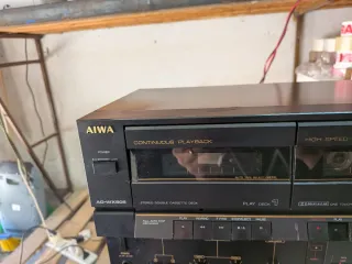 Registratore Cassette Doppio Deck Aiwa AD-WX505