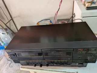 Registratore Cassette Doppio Deck Aiwa AD-WX505