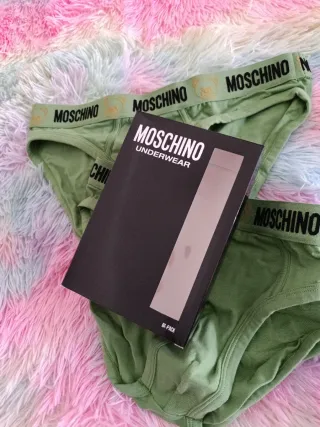 2 Calzoncillos Moschino Algodón Talla S-L