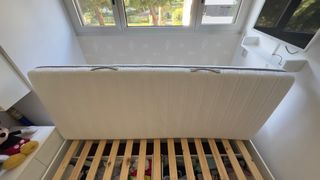 Diván Blanco con 2 Cajones y 2 Colchones