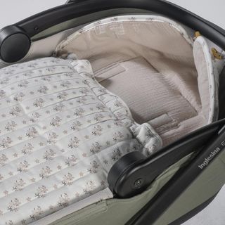 Saco Cuco 2en1 Flores Rosa